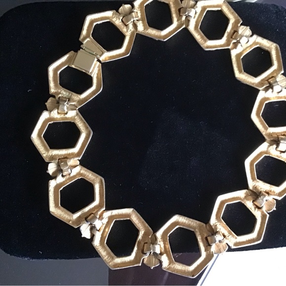 Vintage gold plated necklace - Picture 4 of 5